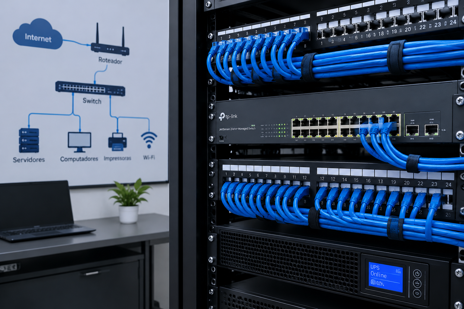 Organização de Racks